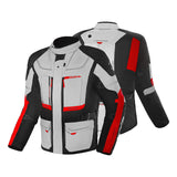 BELA TRANSFORMER 3IN1 TEXTILE JAQUETE DE MOTO HOMES GEL VERMELL NEGRE