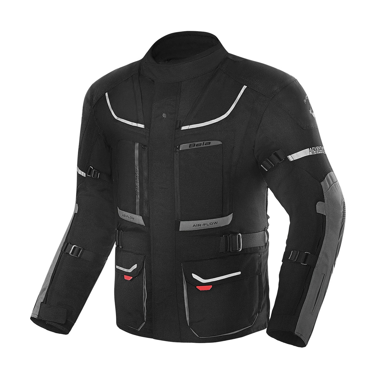 BELA TRANSFORMER 3IN1 TEXTILE JAQUETE DE MOTO HOMES NEGRO ANTRACITA