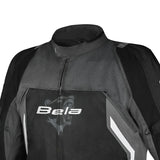 BELA CORDANIEL TEXTIL JAQUETE DE MOTO HOMES NEGRE GRIS FOSC