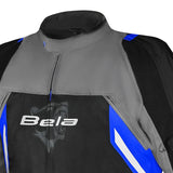 BELA CORDANIEL CHAQUETA DI MOTO HOMBRE NEGRO GRIS AZUL