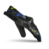 BELA DARING TEXTILE GUANTS DE MOTO HOMES BLAU GROC NEGRE