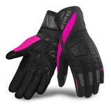 BELA - GUANTE PIEL HIGHWAY WINTER WP LADY NEGRO/ROSA