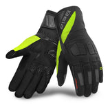 BELA - Guante Piel Highway Winter WP Lady Negro/Amarillo Fluor