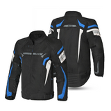 BELA HIGHLAND CHAQUETA DE MOTO HOMBRE NEGRO AZUL