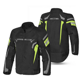 BELA HIGHLAND CHAQUETA DE MOTO HOMBRE NEGRO GRIS AMARILLO FLOU