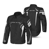 BELA HIGHLAND CHAQUETA DE MOTO HOMBRE NEGRO HEILO GRIS
