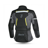 BELA HURRICANE 3 IN 1 CHAQUETA DE MOTO MUJER NEGRO AMARILLO