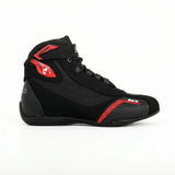BELA KIVA CUIR URBAN BOTA DE MOTO HOME NEGRE VERMELL
