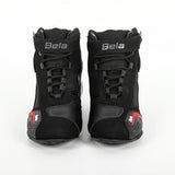 BELA KIVA CUIR URBAN BOTA DE MOTO HOME NEGRE VERMELL