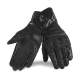 BELA LEMOX CUIR GUANTS DE MOTO NEGRE