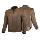 BELA MESH PRO CHAQUETA DE MOTO DE VERANO HOMBRE MARRON