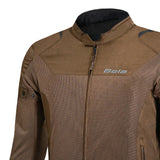 BELA MESH PRO CHAQUETA DE MOTO DE VERANO HOMBRE MARRON