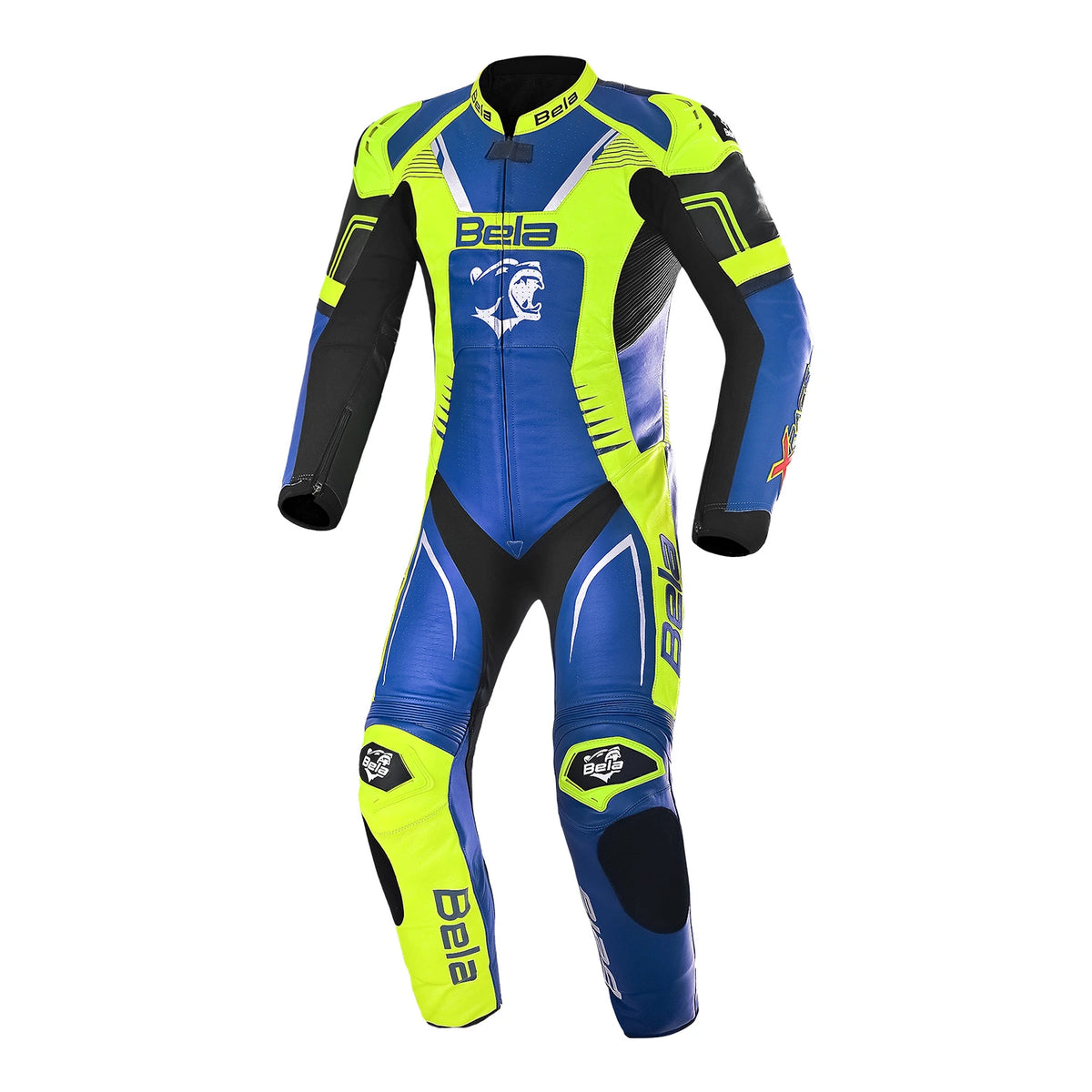 BELA X RACE 1PC MONO DE MOTO HOMES BLAU F GROC