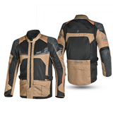 BELA ONSAKER CHAQUETA DE MOTO HOMBRE TEXTIL ARENA NEGRO NARANJA