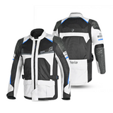 BELA ONSAKER CHAQUETA DE MOTO DE HOMBRE TEXTIL HIELO NEGRO AZUL