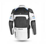 BELA ONSAKER CHAQUETA DE MOTO DE HOMBRE TEXTIL HIELO NEGRO AZUL