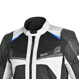 BELA ONSAKER CHAQUETA DE MOTO DE HOMBRE TEXTIL HIELO NEGRO AZUL