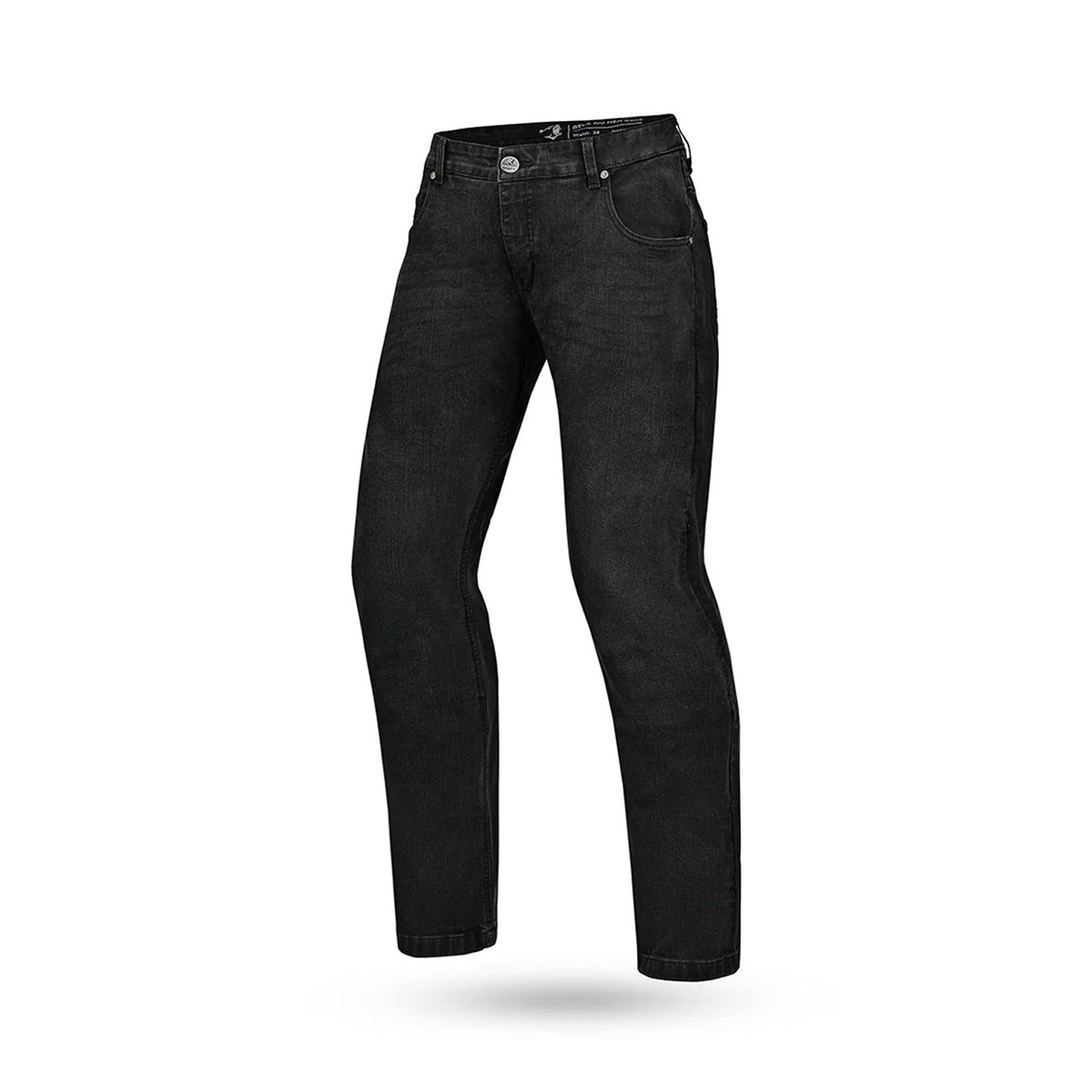 BELA RIO JEANS DE MOTO HOMBRE 32L DE AJUSTE NEGRO