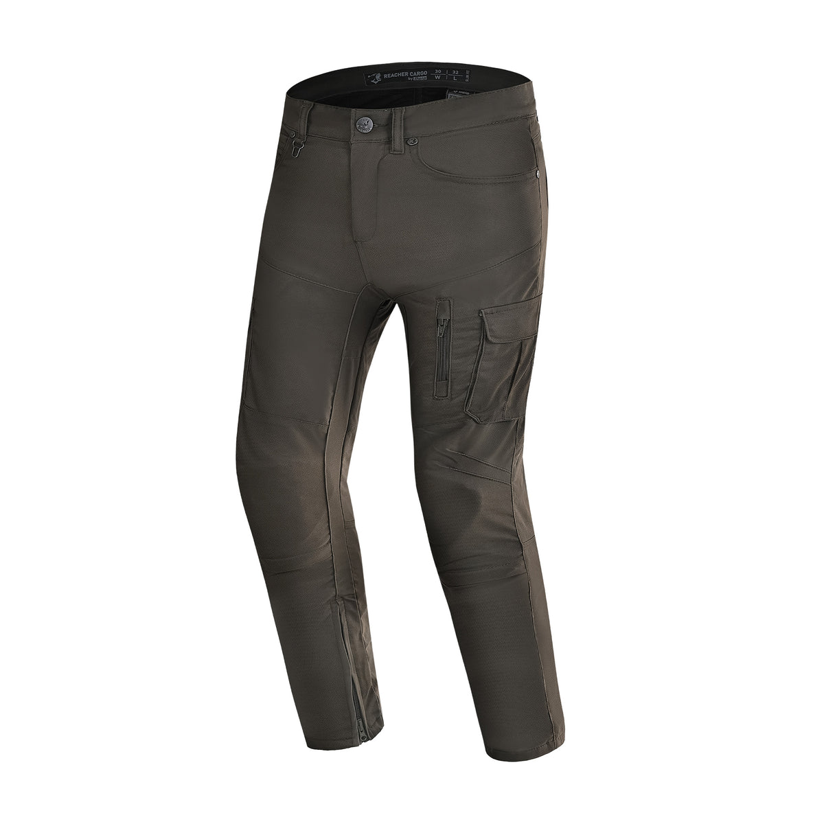 BELA REACHER HOMES LAYER CARGO PANTALONS DE MOTO 32L VERD OLIVA