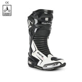 BELA SPEEDO 2.0 BOTAS DE MOTO PIEL NEGRO BLANCO