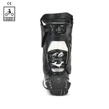 BELA SPEEDO 2.0 BOTAS DE MOTO PIEL NEGRO BLANCO