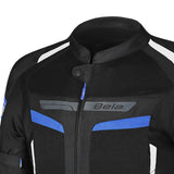 BELA SPRINTER JAQUETES DE MOTO TEXTIL HOMBRE NEGRO AZUL
