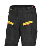 BELA TRANSFORMER PANTALON DE MOTO HOMBRE NEGRO AMARILLO FLOUR
