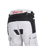 BELA TRANSFORMER TEXTIL PANTALON DE MOTO HOMBRE GRIS NEGRO ROJO