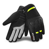 BELA - Guante Textil Tracker Winter WP lady Negro/Amarillo Fluor