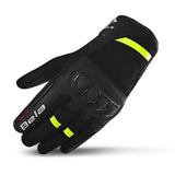 BELA - Guante Textil Tracker Winter WP lady Negro/Amarillo Fluor