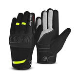 BELA - Guante Textil Tracker Winter WP lady Negro/Amarillo Fluor