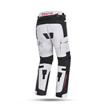 BELA - Pantaló tèxtil Transformer gris/negre/vermell