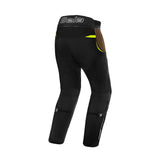 BELA WATSON PANTALON DE MOTO HOMES NEGRE MARRO GROC