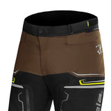 BELA WATSON PANTALON DE MOTO HOMES NEGRE MARRO GROC