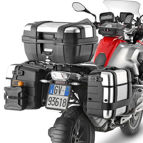GIVI MK TRK46N TREKKER Maleta Acabado En Aluminio Anodizado 46 L - SECURTEX MOTOR S.L (t/a MaximoMoto)