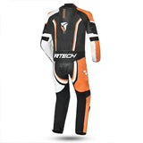 R-TECH HAWK 1 PC MONO DE MOTO NEGRE BLANC TARONJA