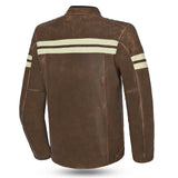 BELA - CHAQUETA PIEL STARK MARRON/BEIGE - SECURTEX MOTOR S.L (t/a MaximoMoto)