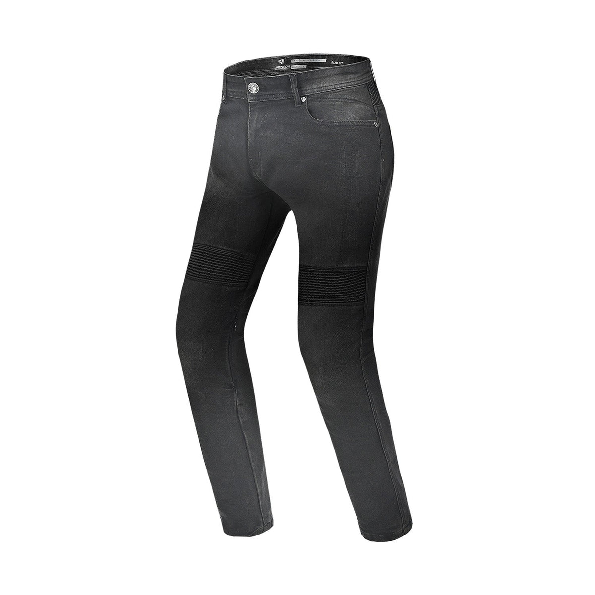 R-TECH VALENCIA PANTALON DE MUJER DENIM JEANS NEGRO SPRAY