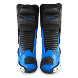 BELA SPEEDO 2.0 CARRERES CUIR BOTES DE MOTO NEGRE BLAU