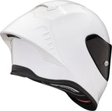 SCORPION EXO-R1 EVO AIR FIM Racing #1 Casco Integral Solid Perla Blanco