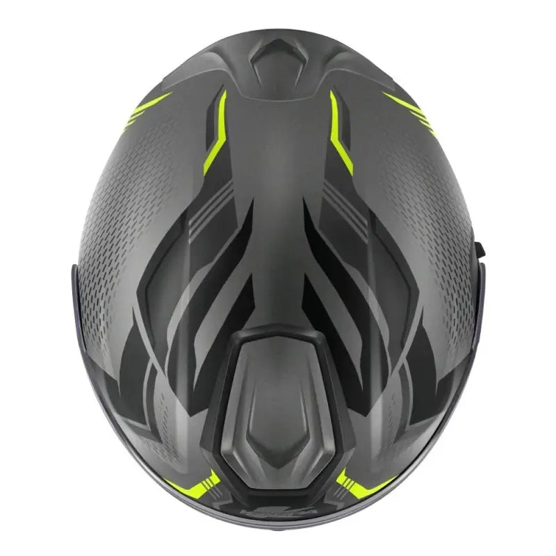 KAPPA CASCO KV50 ESCALADE MODULAR TITANIO MATE AMARILLO