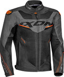 IXON DRACO Hombre Moto Textil Chaqueta Negro Antracita Naranja