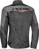IXON DRACO Hombre Moto Textil Chaqueta Negro Antracita Naranja