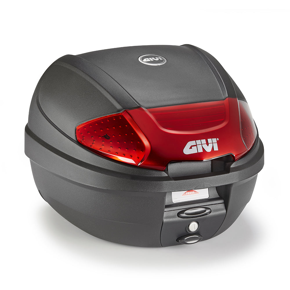 GIVI ML E300N2B Maleta Para Moto Base Negra Roja 30 L