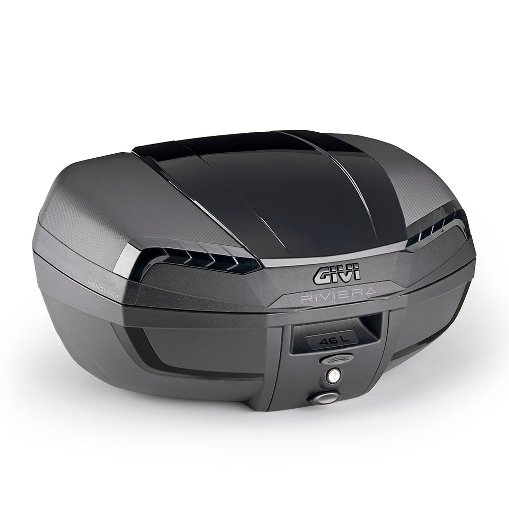 GIVI RIVIERA E46 ML Baúl de Moto Black Edition 46L