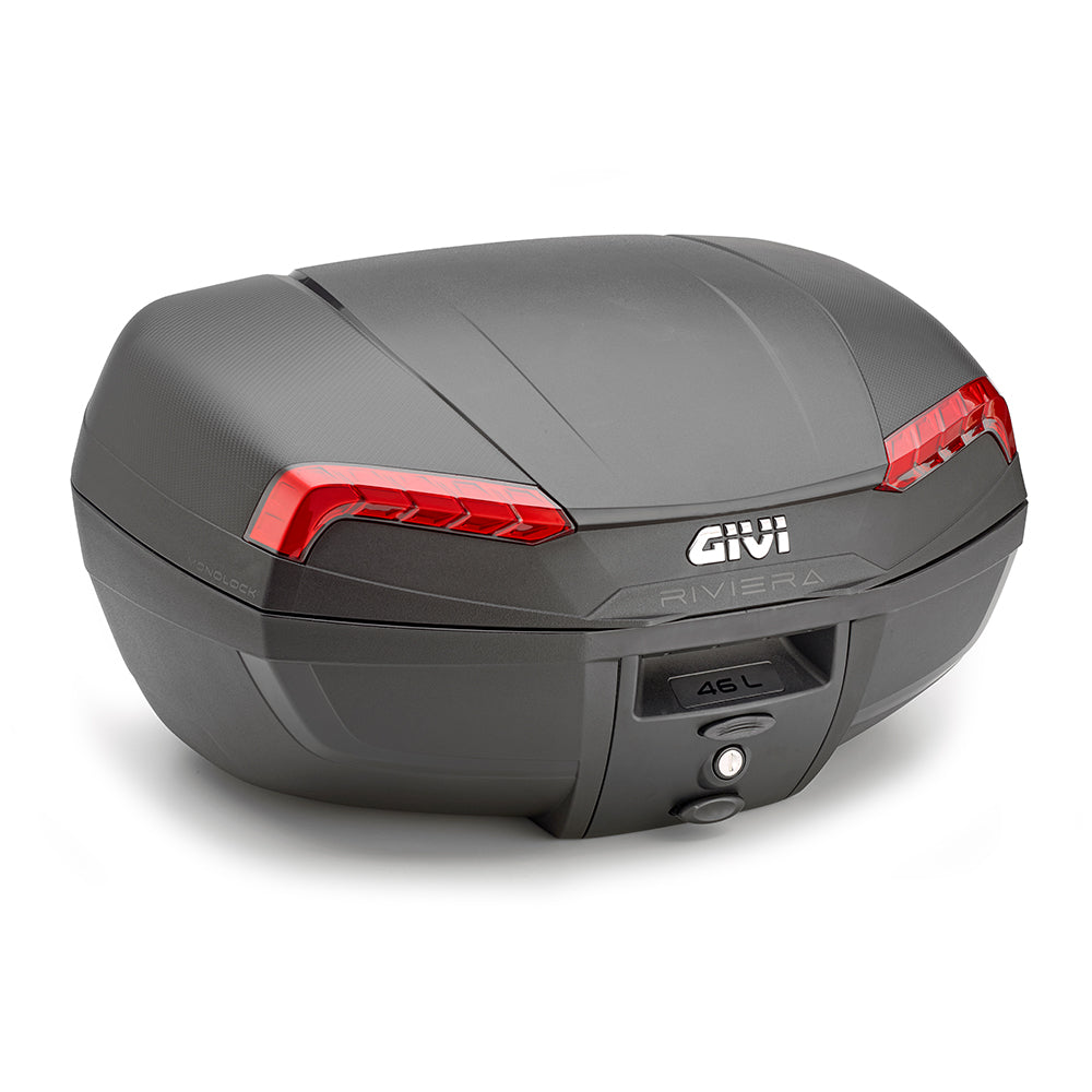 GIVI ML RIVIERA E46 Maleta Top Case Para Moto Negra Bas 46 L