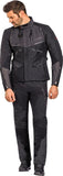 IXON EDDAS PT HOMBRE MOTO PANTALONES TEXTIL NEGRO ANTRACITA