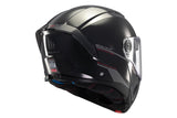 MT ATOM 2 SV SOLID MODULAR CASCO DE MOTO A1 NEGRO BRILLO