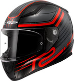 LS2 FF353 RAPID II CIRCUIT BLACK RED E06 - SECURTEX MOTOR S.L (t/a MaximoMoto)