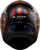 LS2 FF353 RAPID II ZOMBIE BLACK RED-06